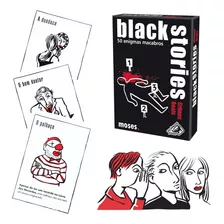 Black Stories Crimes Reais Jogo Cartas 50 Enigmas Macabros