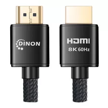 Cable Hdmi 2.1, 1.5m, Malla, 8k 60hz, 4k 120hz Hdr, 48gbps