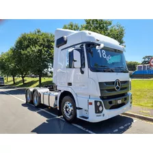 Mb Actros 2546 6x2 Ano 18 Automático Roda De Aluminio Frente