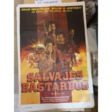 -afiche De Cine Original-2113-salvajes Bastardos