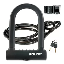 Policía U-lock Cerradura De Bicicleta Con Llave, U-lock Para