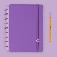 Caderno Inteligente 80f Médio All Purple