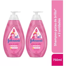 Pack Shampoo Para Niños Johnson's® Gotas De Brillo 750 Ml X2