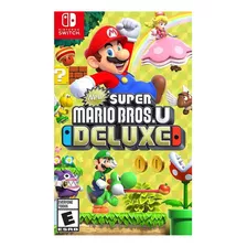 New Super Mario Bros U Deluxe// Fisico Sellado Switch//
