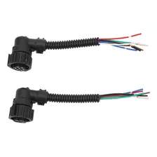 Chicote De Fios De Luz Traseira Plug 2pcs