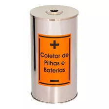 Lixeira Coletor Para Descarte De Pilhas E Baterias 25 Litros