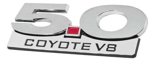2 Emblemas 5.0 Coyote V8 Para Mustang F150 F250 11-14, Croma Foto 2