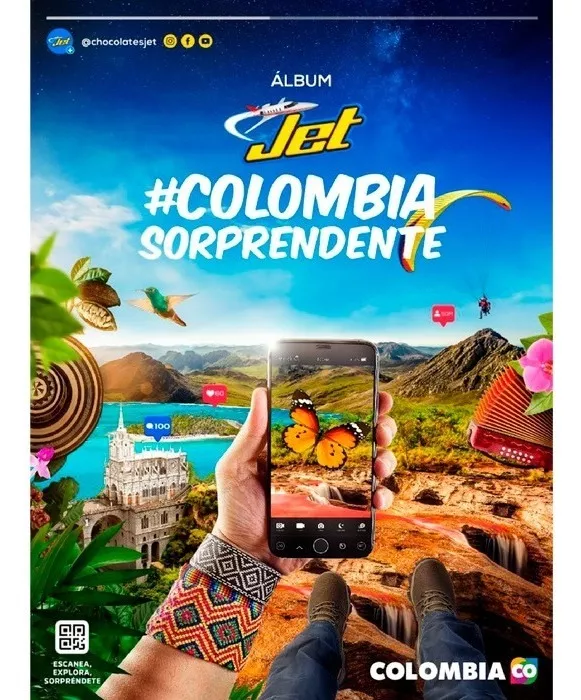 Nuevo Album Jet Colombia Sorprendente 