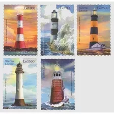 Faros Británicos - Sierra Leona - Serie Mint 