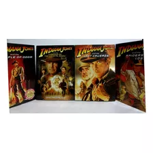 4 Dvd Colección Indiana Jones - Audio En Español Latino