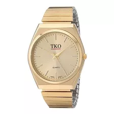 Tko All Gold Watch Banda De Expansion De Acero Inoxidable St