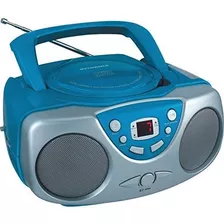 Reproductor De Cd Portátil Sylvania Srcd243 Con Radio Am