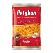 Macarrão Com Ovos Parafuso Petygon 500gr - Kit Com 12