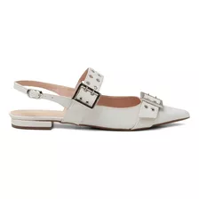 Sapatilha Feminina Slingback Casual Confort Duda Machado