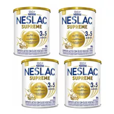 Composto Lácteo Em Pó Nestlé Neslac Supreme 800g Kit 4 Latas