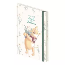 Libreta A5 Premium Winnie The Pooh Stop And Smell The Flower