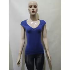 Blusa Azul Forum Antiga Tam P Cgc Usado Bom Estado