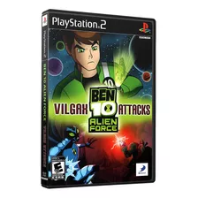 Ben 10: Alien Force - Vilgax Attacks - Ps2 - Backup