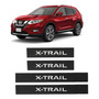 Sticker Cubre Estribos Fibra De Carbon Para Nissan Xtrail