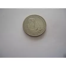 Moeda 25 Cents Quarter Dolar 2014 D Usa Estados Utah