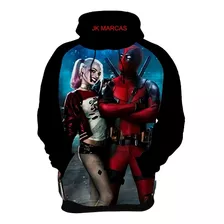 Blusa Frio Moletom Casaco Arlequina Coringa Palhaço Filme 25