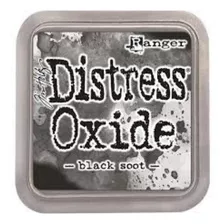 Tim Holtz Distress Oxide Black Soot Sellos Tinta Vintage