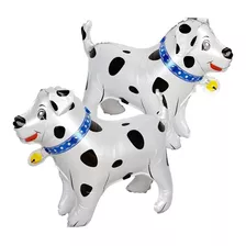 Globo Metalizado Perro Dalmata 4d 59x55cm X1