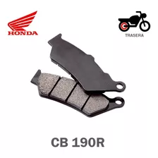 Pastilla De Freno Moto (trasera) Honda Cb 190r