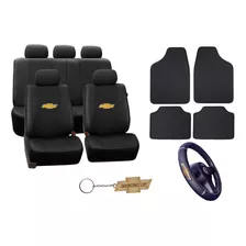 Kit Capas De Banco Couro Tapetes Volante Vectra 2003/04/05