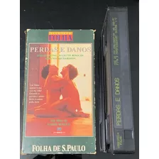 Filme Perdas E Dano Fita Vhs Ano 1992 Videoteca Folha 9 Raro