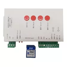 Controlador T1000s Para Led Pixel 5v-24v Ws2811 Ws2811b Etc.