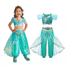 Fantasia Jasmine Infantil Luxo - Disney Princesas