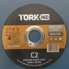 Disco De Corte Inox E Metal 4.1/2x1.2x22.2mm - Tork