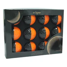 Nitro Eclipse - Pelotas De Golf, Negro/mandarina