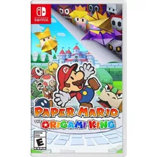 Paper Mario The Origami King Switch Fisica