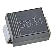 Diodo Schottky 3a 40v Do-214b Ss34b Ss34