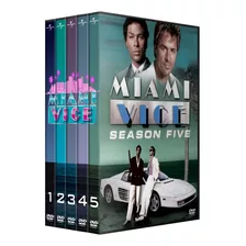 Division Miami Vice Serie Completa 5 Temporadas Dvd Latino