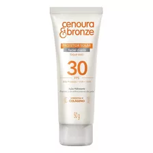 Protetor Solar Cenoura Bronze Facial Diário Fps30 - Com 50g