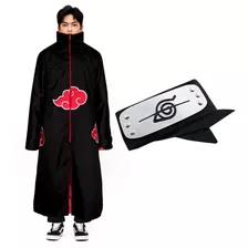 Cosplay Manto Naruto Akatsuki Renegado C/ Bandana