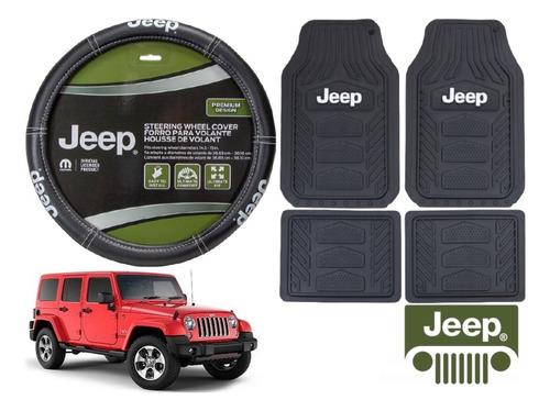 Cubre Volante Funda Redblack Jeep Patriot 2010 Premium