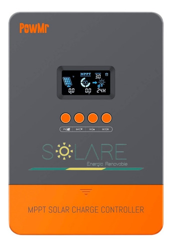 Controlador De Carga Solar Mppt 20-30-40-60 A (amperios)  