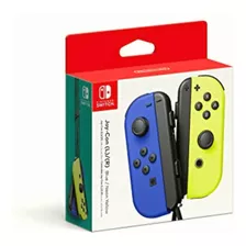 Control Nintendo Switch Joy-con (l/r) Azul/amarillo Neón