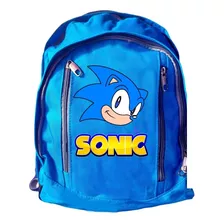 Mochila Sonic Thumb Up Sega Negra Grafimax