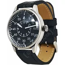Mil-tec Reloj Aviador Vintage Dial Negro Flieger Luftwaffe P