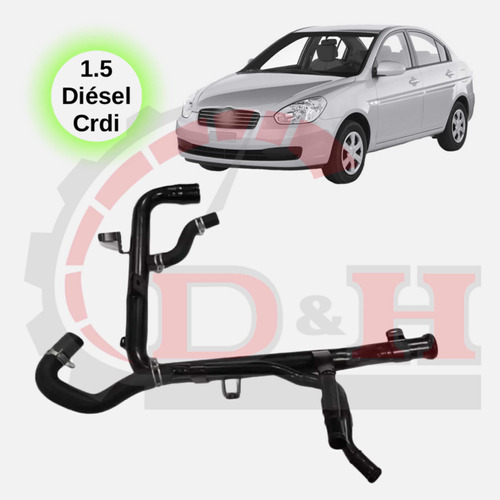 Caera Refrigeracin Shm-hyundai New Accent Crdi 2006-2011 Foto 2