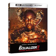 Steelbook 4k + Blu-ray O Protetor 3 - Denzel - Leg. Lacrado