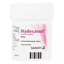 Madecassol Frasco Con Polvo Con 10 G