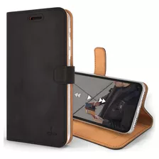 Funda/billetera Para iPhone XS Max De Cuero Genuino