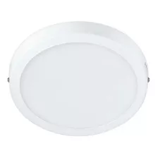 Panel Led Adosable 24w Redondo Circular 4000k Plafon Downlig