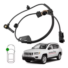 Sensor Abs Dianteiro Esquerdo Jeep Compass 2012 Até 2015